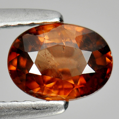 1.10 Ct. Natural Imperial Zircon Gemstone Oval Shape