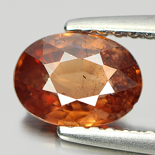 1.13 Ct. Lively Natural Imperial Zircon Gemstone Oval Shape