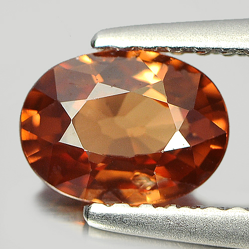 1.06 Ct. Natural Imperial Zircon Gemstone Oval Shape