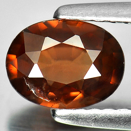 1.09 Ct. Oval Shape Natural Imperial Zircon Gemstone