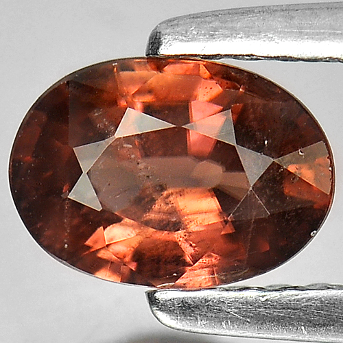 1.04 Ct. Good Oval Shape Natural Imperial Zircon Gemstone