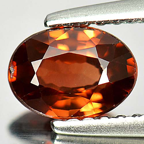 1.14 Ct. Oval Shape Natural Imperial Zircon Gemstone