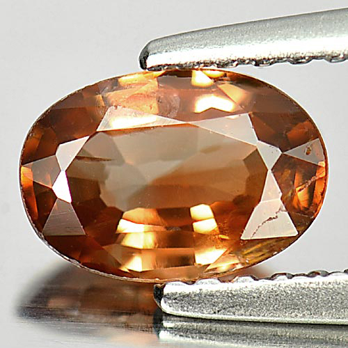 1.08 Ct. Beauty Natural Imperial Zircon Gemstone Oval Shape