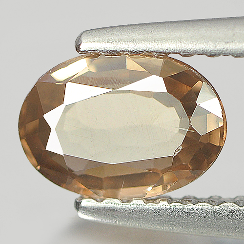 0.97 Ct. Oval Shape Natural Imperial Zircon Gemstone Cambodia