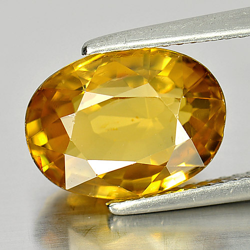 8.30 Ct. Charming Gemstone Natural Yellow Zircon Oval Shape