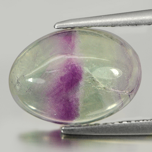 7.18 Ct. Oval Cabochon Beautiful Color Natural Fluorite From Brazil