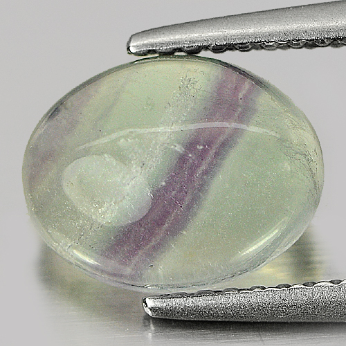 2.68 Ct. Oval Cabochon Natural Fluorite Unheated