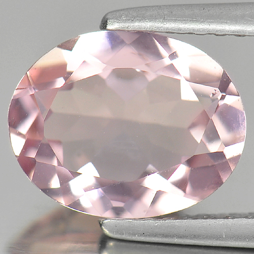 Attractive Gemstone 2.18 Ct. Oval Shape Natural Pink Morganite Unheated