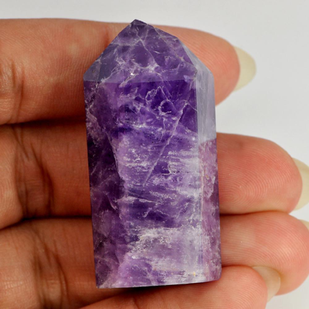 164.35 Ct. Alluring Gems Natural Violet Amethyst Rough Unheated