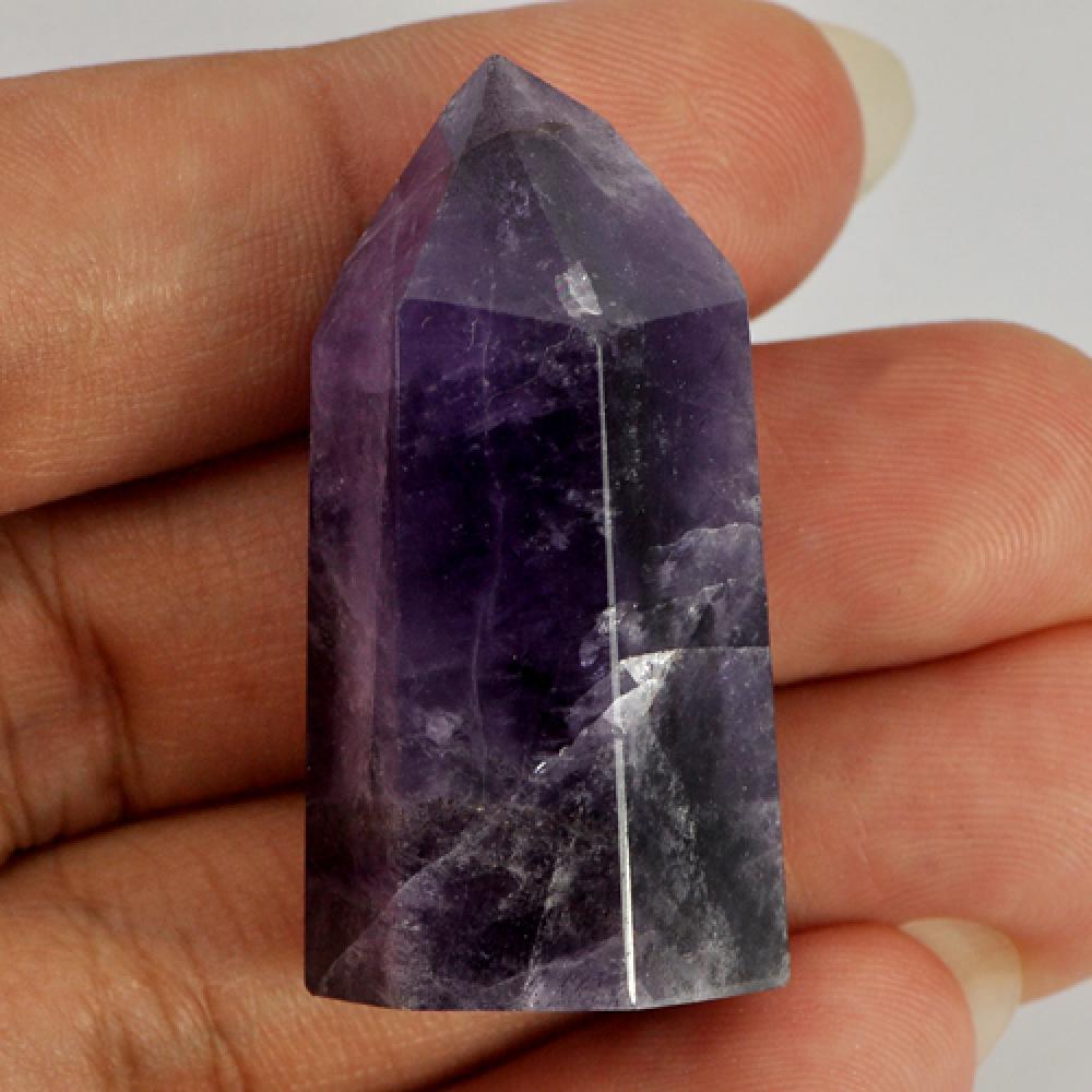 96.15 Ct. Alluring Gems Natural Violet AMETHYST ROUGH Unheated