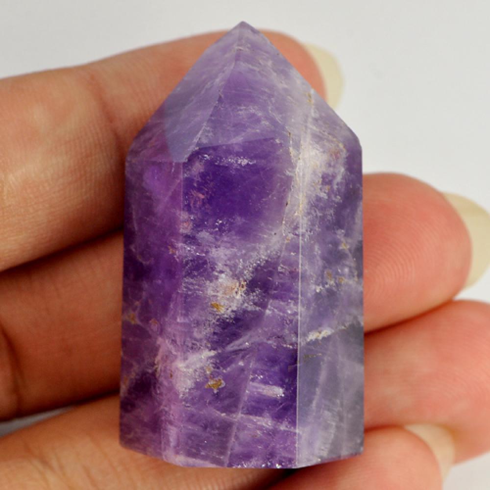 Unheated 128.10 Ct. Alluring Gems Natural Violet AMETHYST ROUGH