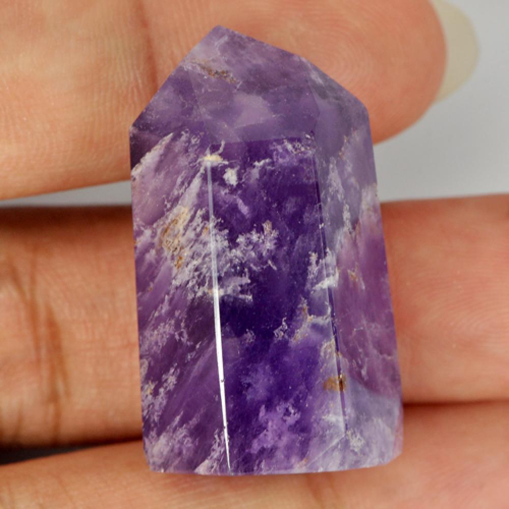 79.95 Ct. Attractive Gems Natural Violet Amethyst Rough Unheated