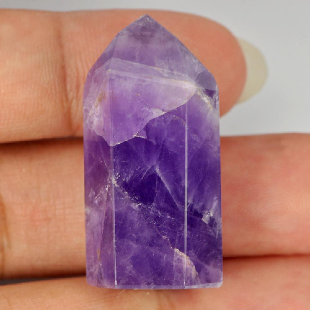 70.85 Ct. Charming Gems Natural Violet Amethyst Rough Unheated Brazil