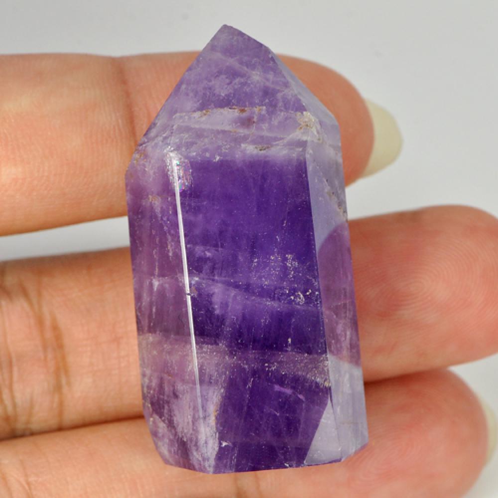 116.80 Ct. Natural Violet Amethyst Rough Gems Unheated