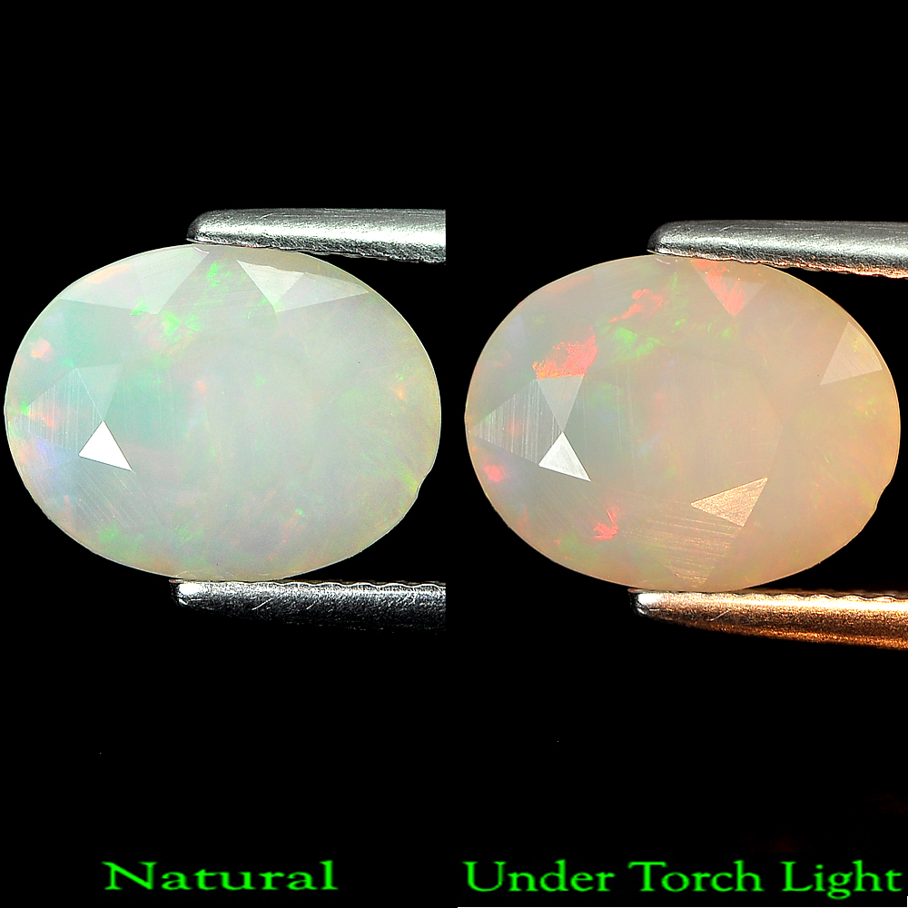 2.74 Ct. Oval Shape Natural Multi Color Opal Unheated