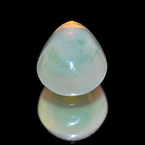 0.44 Ct. Pear Cabochon Natural Multi Color Opal Sudan