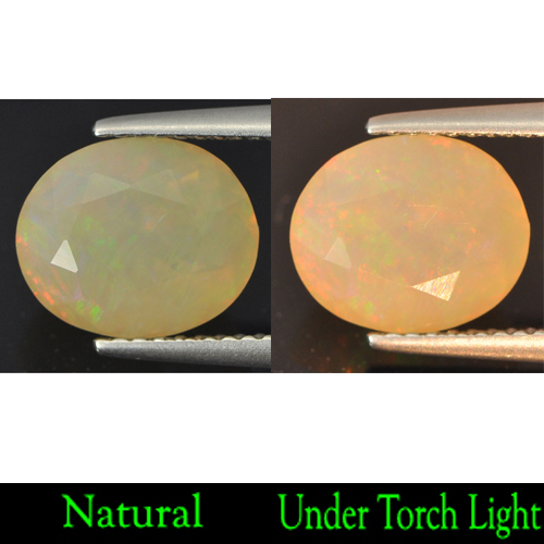 2.33 Ct. Natural Multi Color Opal Sudan Gem Unheated