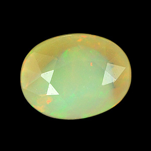 0.50 Ct. Oval Natural Multi Color Opal Sudan Unheated