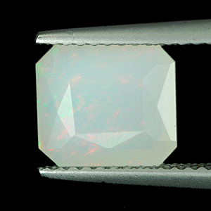 1.94 Ct. Octagon Natural Multi Color Opal Sudan Gem