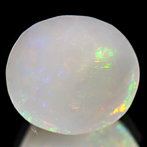 2.10 Ct. Oval Natural Multi Color Opal Sudan Unheated