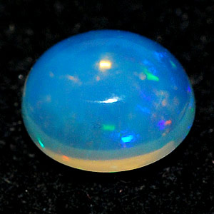 0.56 Ct. Oval Cabochon Natural Multi Color Opal Sudan