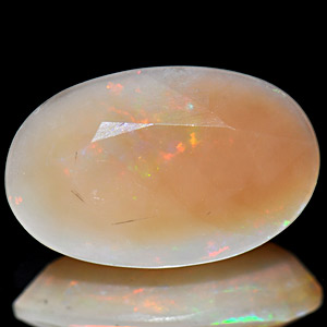 Unheated 2.69 Ct. Oval Natural Multi Color Opal Sudan