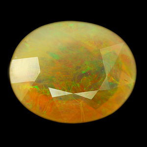 4.10 Ct. Oval Natural Multi Color Opal Sudan Unheated