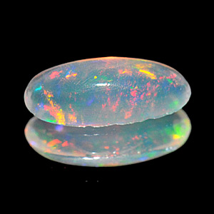 0.52 Ct. Oval Cabochon Natural Multi Color Opal Sudan