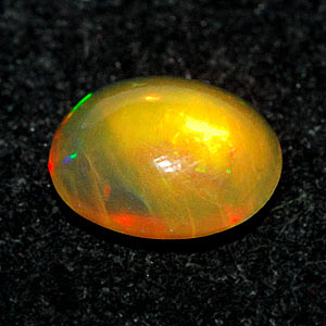 0.47 Ct. Oval Cabochon Natural Multi Color Opal Sudan