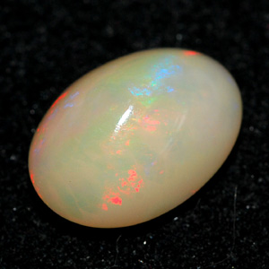 1.93 Ct. Oval Cabochon Natural Multi Color Opal Sudan