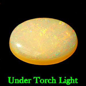 0.45 Ct. Oval Cabochon Natural Multi Color Opal Sudan