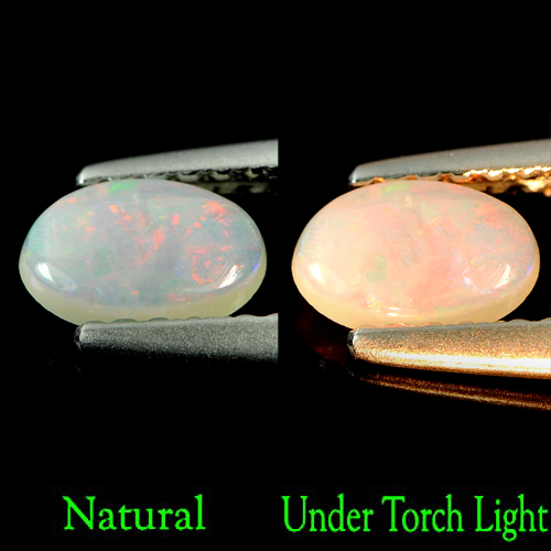 0.29 Ct. Oval Cabochon Natural Multi Color Opal Sudan