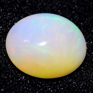 3.47 Ct. Oval Cabochon Natural Multi Color Opal Sudan
