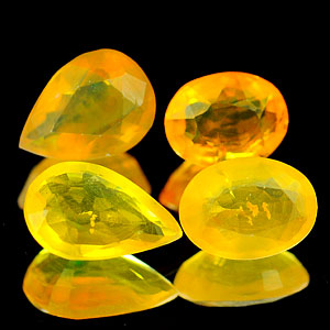 1.77 Ct. 4 Pcs. Natural Multi Color Opal Unheated Gems