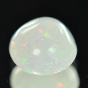 0.51 Ct. 5.7 Mm. Natural Multi Color Opal Unheated Gem