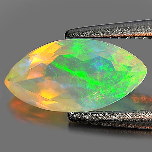 Nice Natural Gem 0.67 Ct. Marquise Shape Multi Color Play Of Colour Opal