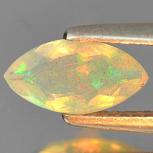 0.59 Ct. Charming Marquise Natural Gem Multi Color Play Of Colour Opal